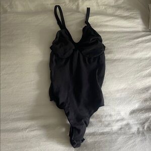 Skims black bodysuit